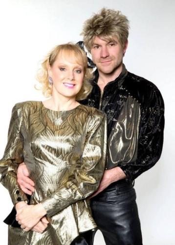 The lovely Sally Webster in an iconic 80's number.